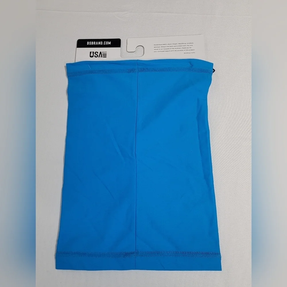 bS Blackstrap Unisex Kids Duel Layer Tube Neck Warmer/Gaitor In Corona Blue